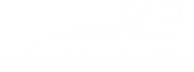 Logo der Deutschen Gesellschaft für Kieferorthopädie (DGKFO) mit Hinweis auf die Mitgliedschaft.
