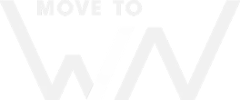 Move to WIN Logo mit stilisiertem Zahnspangen-Symbol in Weiß.